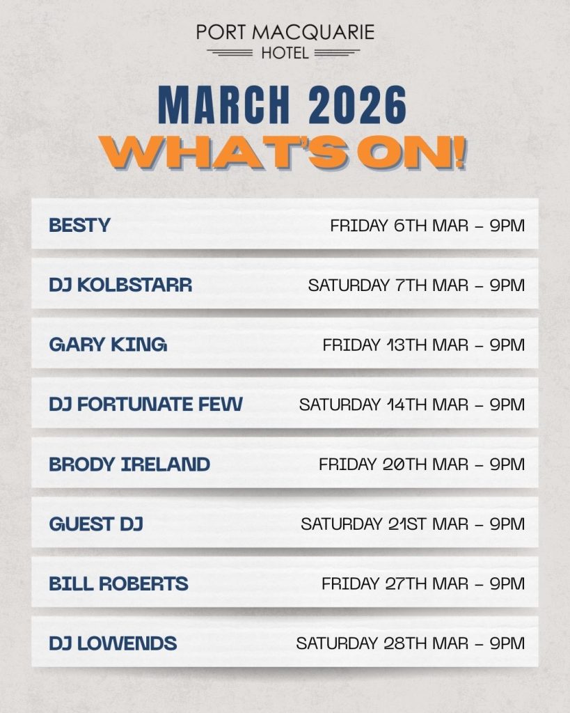 PMH March Activations (Gig Guide) - Social Tile